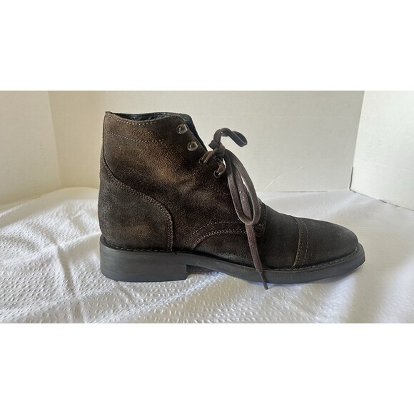 Thursday Boot Company Captain Brown Suede Men’s Lace Up Boots Sz 9.5 main image 8